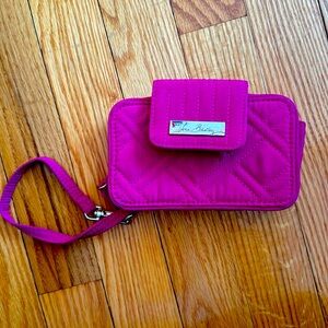 Vera Bradley phone case/wallet wristlet
